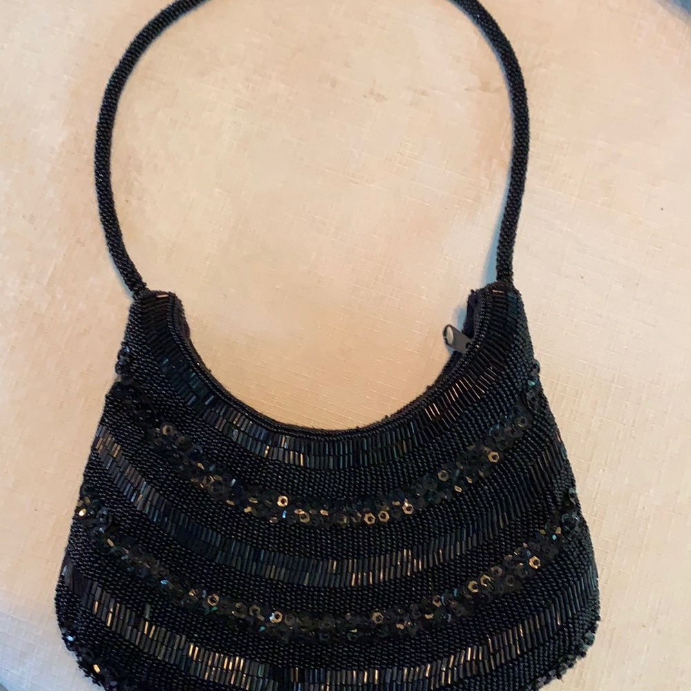 Cache black purse